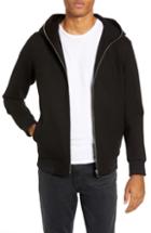 Men's River Stone Slim Fit Water Resistant Hooded Jacket - Black