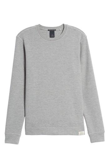 Men's Scotch & Soda Classic Sweatshirt, Size - Grey