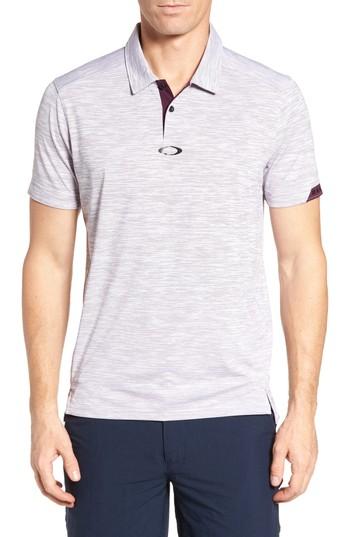 Men's Oakley Gravity Polo Shirt - Purple