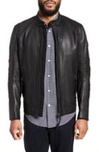 Men's Boss Jaylo Slim Fit Leather Moto Jacket