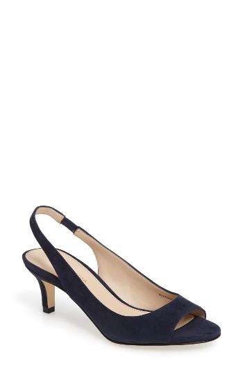Women's Pelle Moda Belini Slingback Pump M - Blue