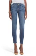 Women's Mother 'the Looker' Frayed Ankle Jeans - Blue