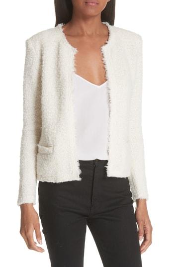 Women's Iro Mama Tweed Jacket Us / 36 Fr - Beige