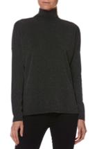 Women's Paige Darby Metallic Turtleneck Sweater - Black