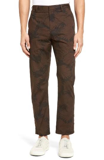 Men's Vince Leaf Print Chinos