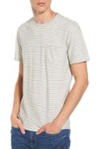 Men's The Rail Stripe Pocket T-shirt, Size - Ivory