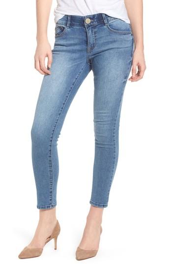 Women's Wit & Wisdom Ab-solution Ankle Skimmer Skinny Jeans R - Blue