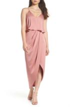 Women's Shona Joy Luxe Frill Tulip Hem Maxi Dress - Pink