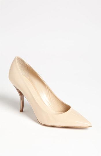Delman 'brisa' Pump Nude Patent