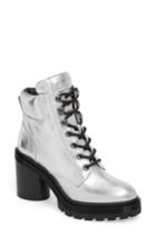 Women's Marc Jacobs Crosby Platform Boot Us / 35eu - Metallic