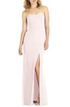 Women's After Six Strapless Chiffon Trumpet Gown - Pink