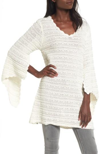Women's Somedays Lovin Held By The Sky Knit Tunic - Ivory