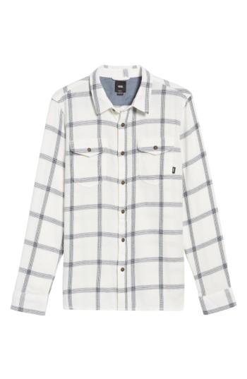 Men's Vans Palmer Tattersall Sport Shirt - Blue