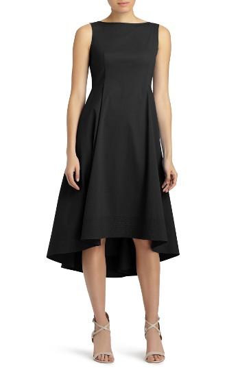 Women's Lafayette 148 New York Julianna Stretch Cotton Dress - Black