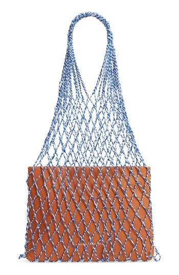 Loeffler Randall Adrienne Net Tote - Brown