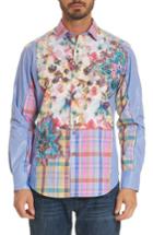 Men's Robert Graham Be Frank Limited Edition Classic Fit Sport Shirt - Blue