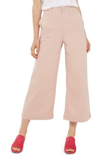 Women's Topshop Sailor Crop Trousers
