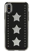 Rebecca Minkoff Leather Star Iphone X Case - Black