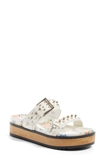 Women's Alexander Mcqueen Platform Slide Sandal