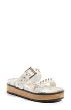 Women's Alexander Mcqueen Platform Slide Sandal