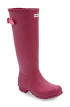 Women's Hunter Adjustable Calf Rain Boot M - Pink