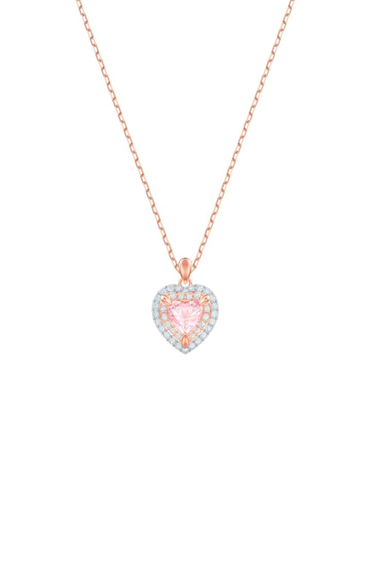 Women's Swarovski Crystal Heart Pendant Necklace
