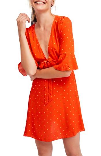 Women's Free People All Yours Minidress - Red