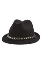 Women's Valentino Fur Felt Hat - Black