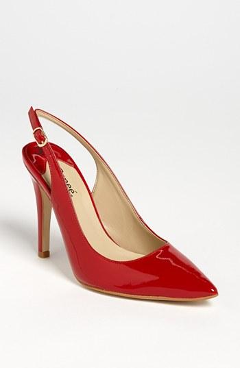 J. Renee 'kinsley' Pump Red Patent