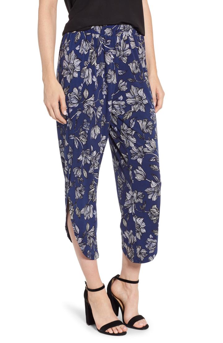 Women's 1.state Tidal Wave Envelope Hem Pants - Blue