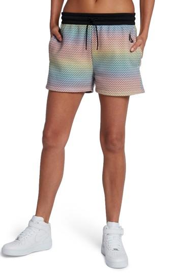 Women's Nike Lab Oil Slick Shorts - White