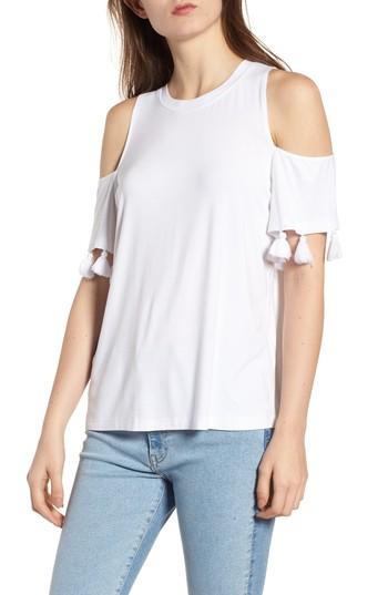 Women's Rebecca Minkoff Theora Cold Shoulder Tee - White