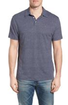 Men's Rodd & Gunn Timber Bay Linen Blend Polo, Size - Blue