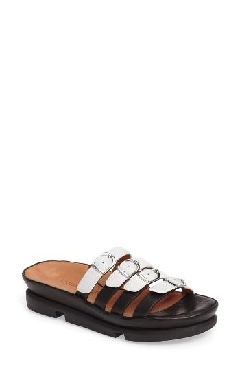 Women's L'amour Des Pieds Viletta Slide Sandal .5 M - White