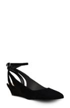 Women's Nine West Esme Wedge Pump .5 M - Black