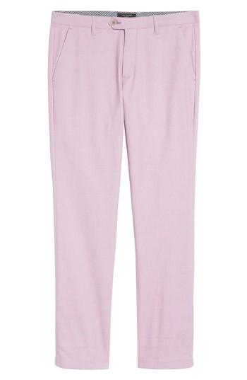 Men's Ted Baker London Holclas Classic Fit Chino Pants R - Pink