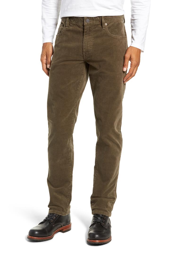 Men's Frye Dean Five-pocket Corduroy Pants - Green