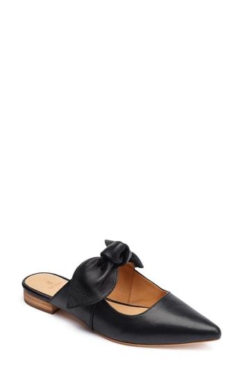 Women's Bill Blass Sabrina Knotted Mary Jane Mule .5 M - Black