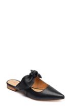 Women's Bill Blass Sabrina Knotted Mary Jane Mule .5 M - Black