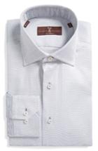 Men's Robert Talbott Estate Tailored Fit Solid Dress Shirt - Grey
