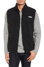 Men's Columbia Sportswear Harborside Heavyweight Fleece Vest, Size - Black