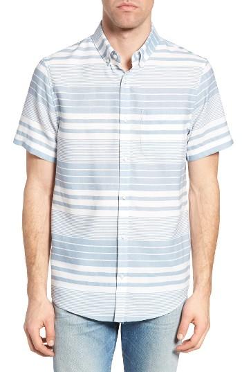 Men's Front Street Chase Slim Fit Stripe Sport Shirt