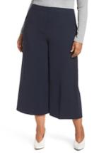 Women's Halogen Wide Leg Crop Pants (similar To 18w) - Blue