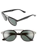 Men's Ray-ban Highstreet 53mm Sunglasses - Black/ Green