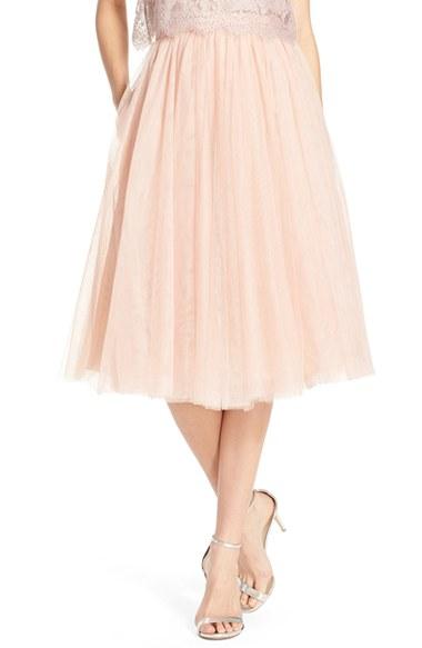Women's Jenny Yoo 'lucy' Tulle Skirt - Pink