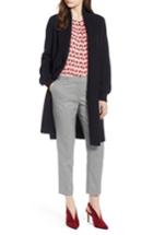 Women's Halogen Blouson Sleeve Long Cashmere Cardigan /small - Black