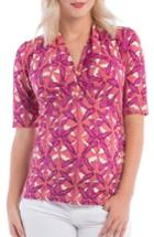 Women's Lilac Clothing Megan Maternity/nursing Top - Red