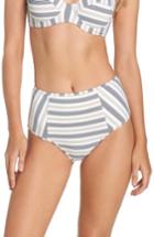 Women's Diane Von Furstenberg High Waist Swim Briefs, Size - White