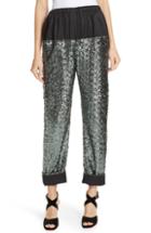Women's Rachel Comey Tremble Sequin Panel Pants - Metallic