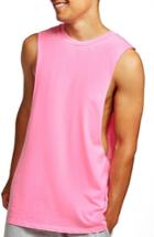 Men's Topman Neon Tank - Pink